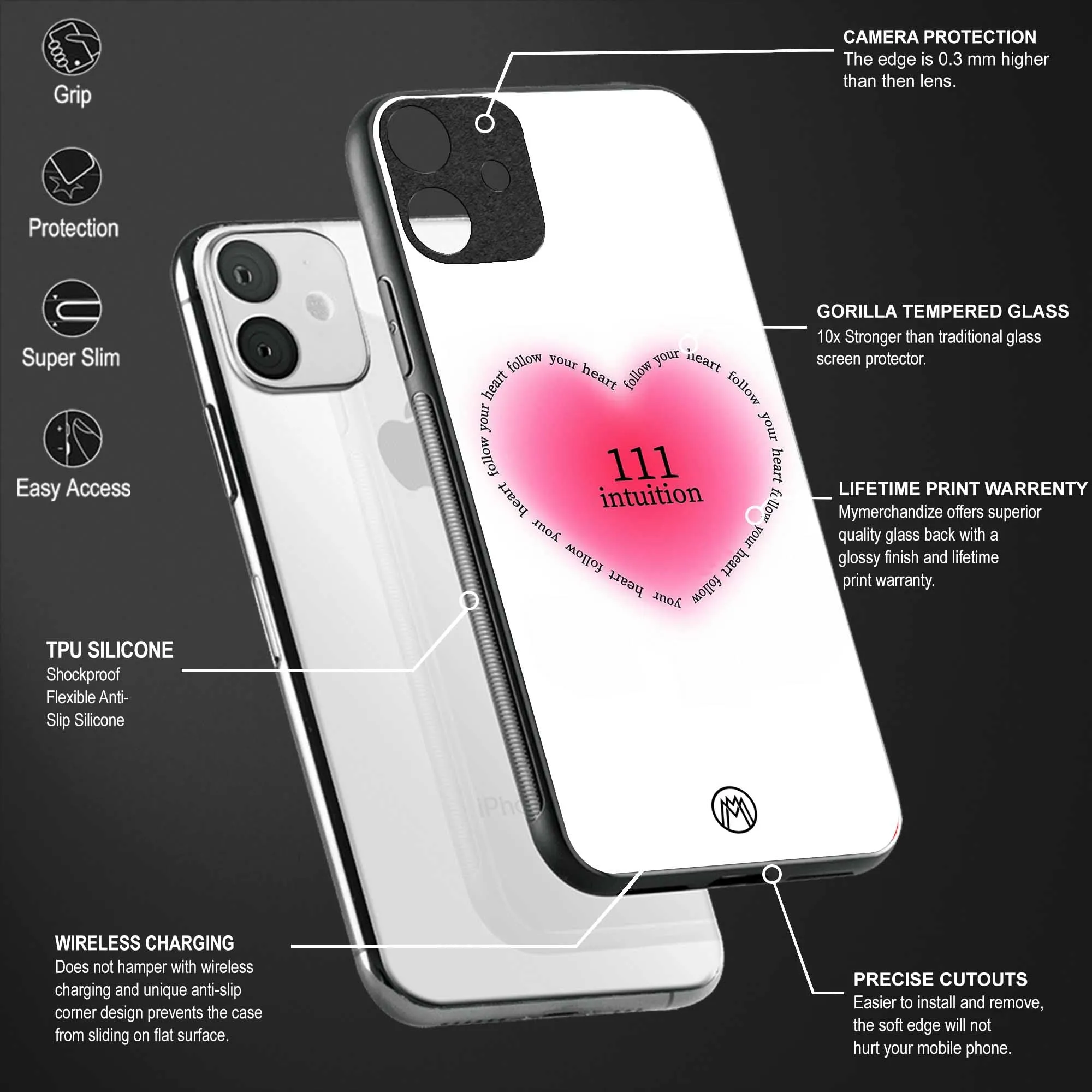 111 Intuition Phone Case for OnePlus Nord CE 2 lite | Glass Case