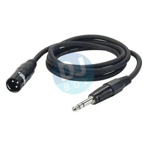 1.5m XLR Male to Stereo Jack