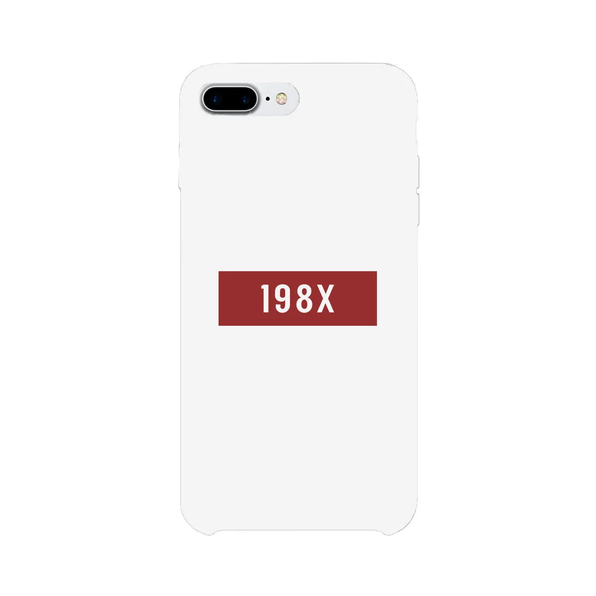 198X Black Cute Phone Case Born in 80s Funny Gift Idea