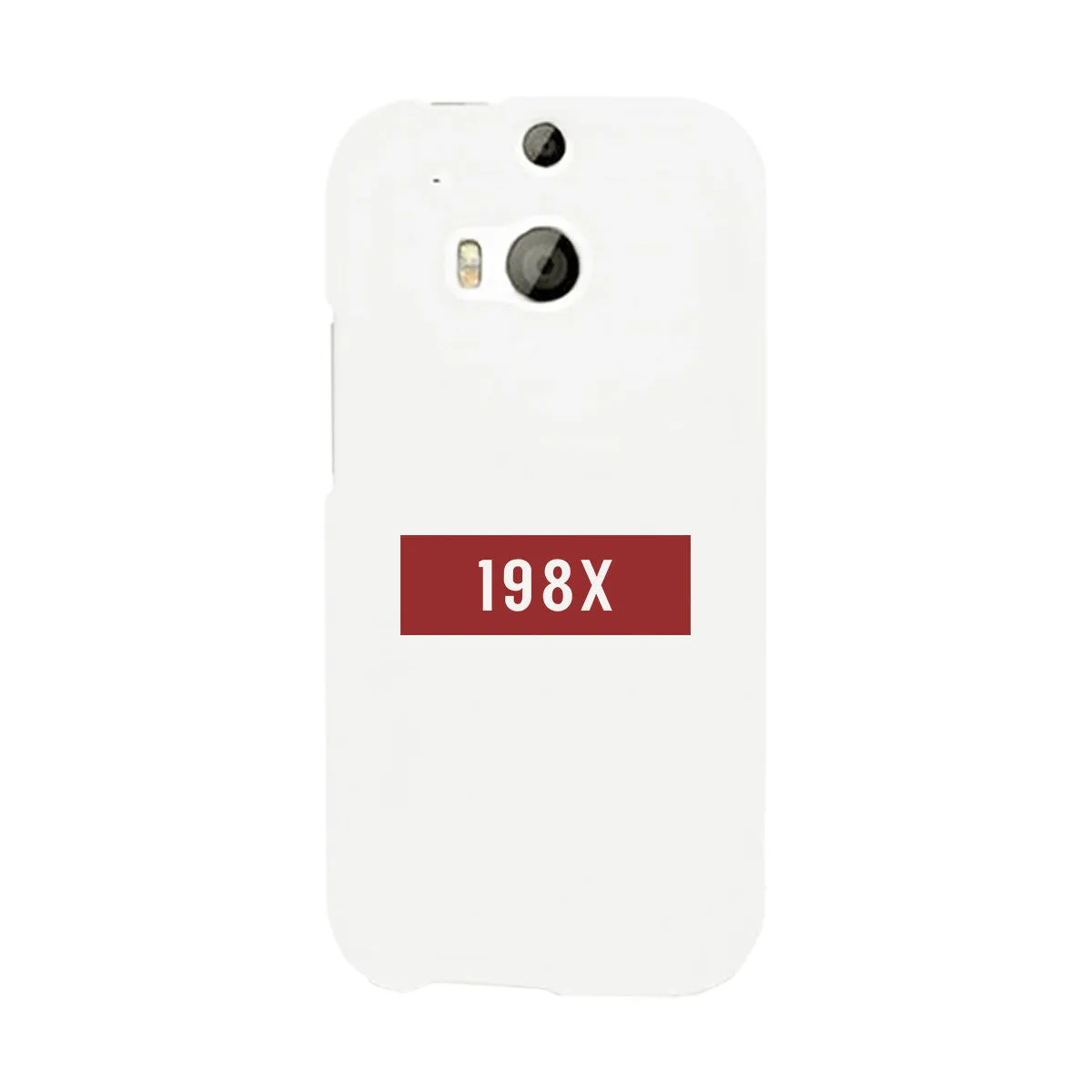 198X Black Cute Phone Case Born in 80s Funny Gift Idea