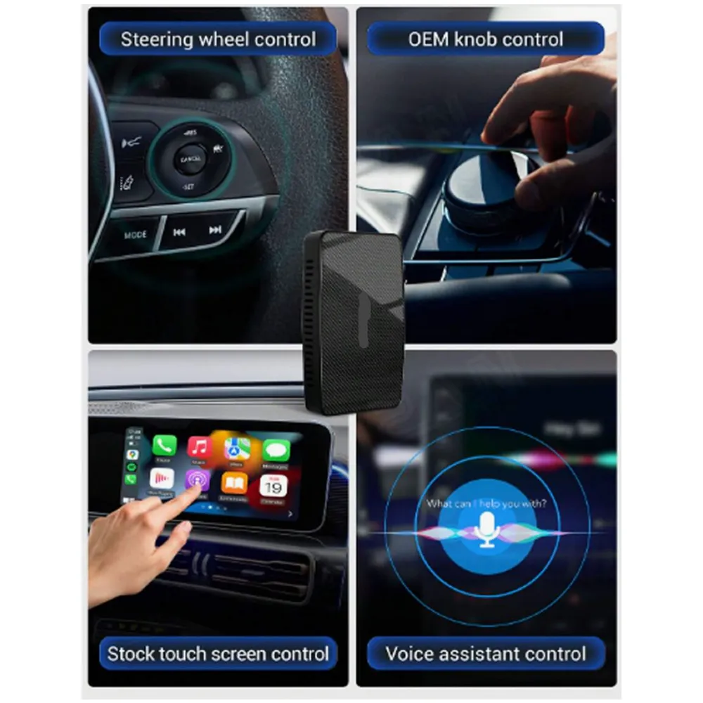 2-In-1 Wireless Carplay And Android Auto Multimedia Adapter Yf-218