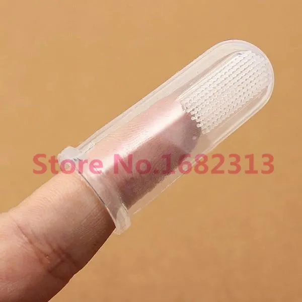 2015 Super Soft Pet Finger Toothbrush Teddy Dog Brush Bad Breath Tartar Teeth Care Dog Cat Cleaning Supplies