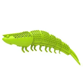 2Pcs grass green Catnip crayfish toothbrush, cat toy molar shrimp AZ12832