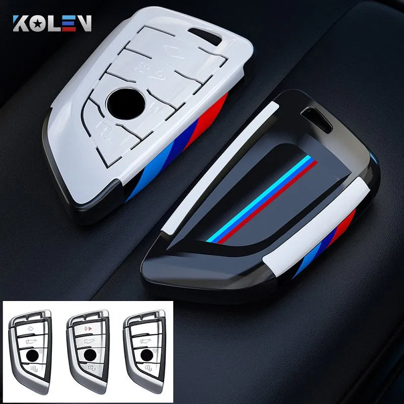 ABS Carbon Fiber Car Remote Key Case Cover Shell For BMW X1 X3 X5 X6 X7 G20 G30 G01 G02 G05 G11 G32 1 3 5 7 Series Accessories