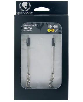 Adjustable Tweezer Clamps w/Link Chain