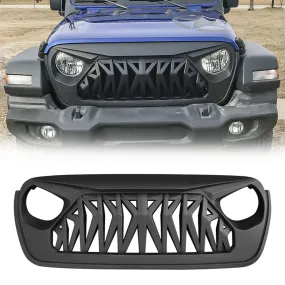 AMERICAN MODIFIED Front Shark Grille for 2018  Wrangler JL & 2020  Gladiator JT