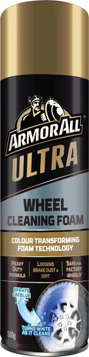 Armor All Ultra Wheel Cleaning Foam - 500G E302305100 (Pickup Only)