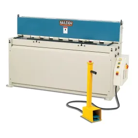 Baileigh SH-6010; 220V 3Phase Hydraulic Powered Shear 60" Length 10 Gauge Mild Steel Capacity