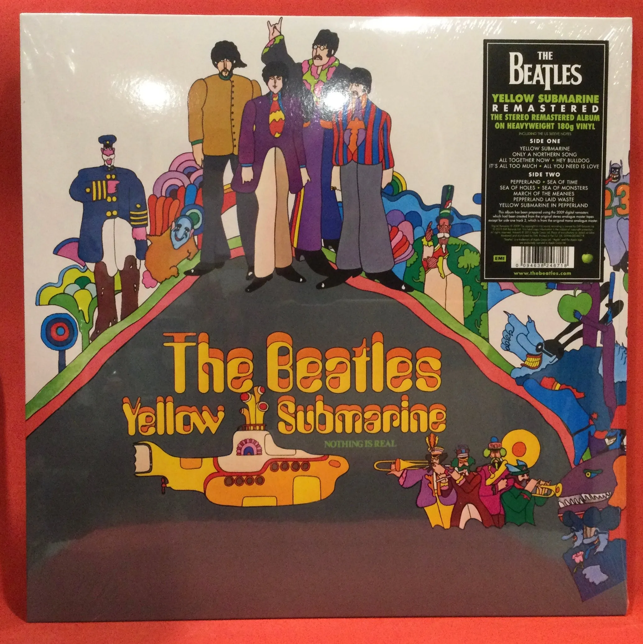 BEATLES, THE - YELLOW SUBMARINE - REMASTERED (VINYL) BRAND NEW