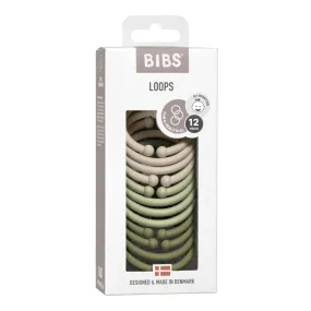 Bibs Loops - Vanilla / Sage / Olive