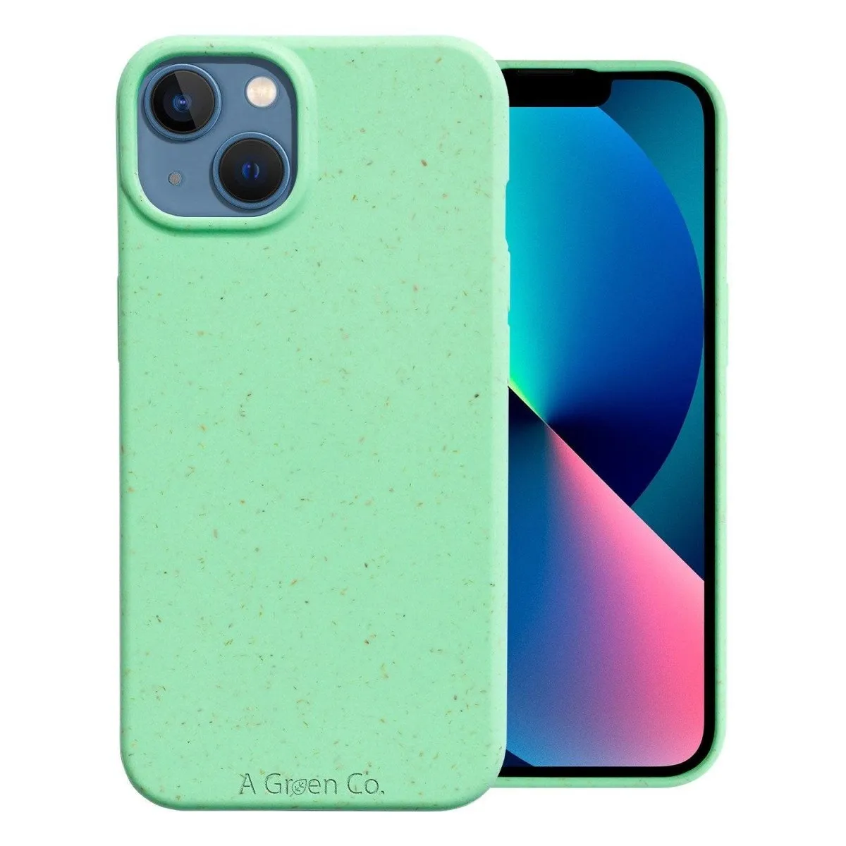 Biodegradable Eco-Friendly Wheat Straw Phone Case / Mobile Cover - Mint Green