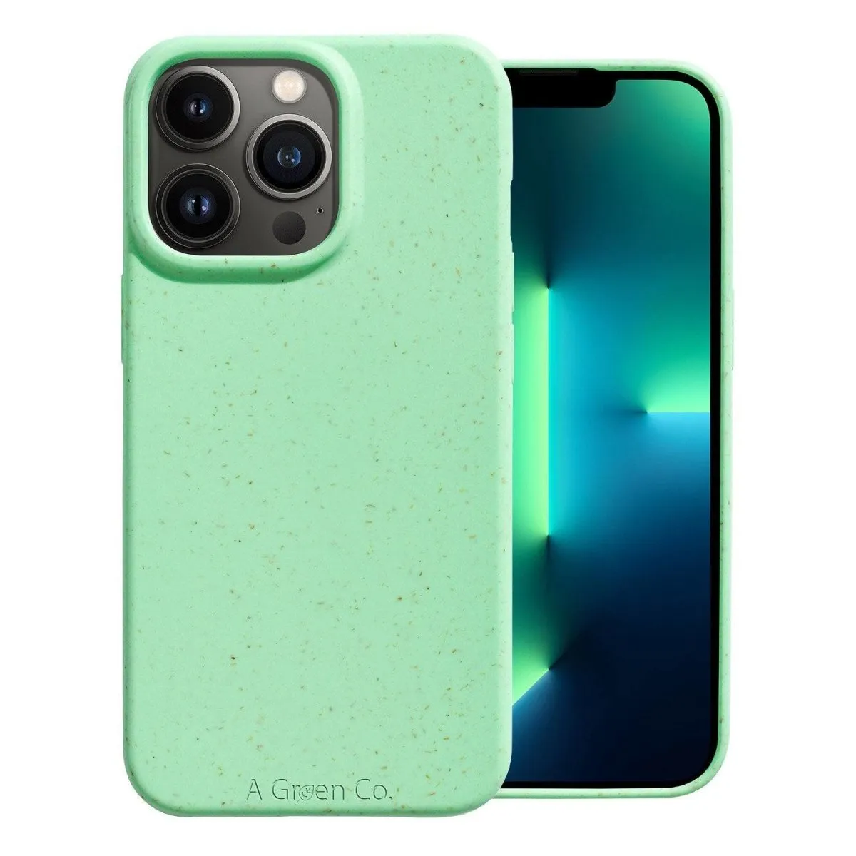 Biodegradable Eco-Friendly Wheat Straw Phone Case / Mobile Cover - Mint Green