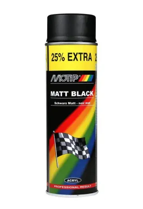 Black Matt Paint 500ml