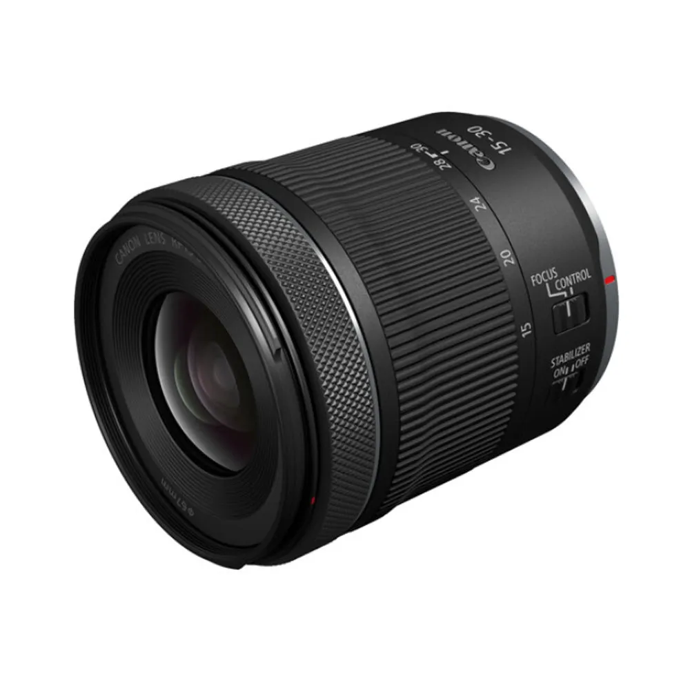 Canon RF 15-30mm f/4.5-6.3 IS STM Wide-angle Zoom Lens for RF-Mount Full-frame Mirrorless Digital Cameras