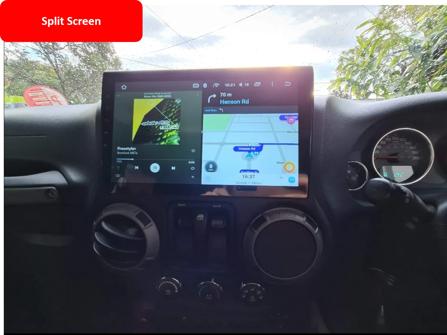 Car Dealz 11" Android 12.0 For Toyota Mark X X120 1 2004 - 2009 Tesla Vertical Screen In Dash Plus OEM Fascia