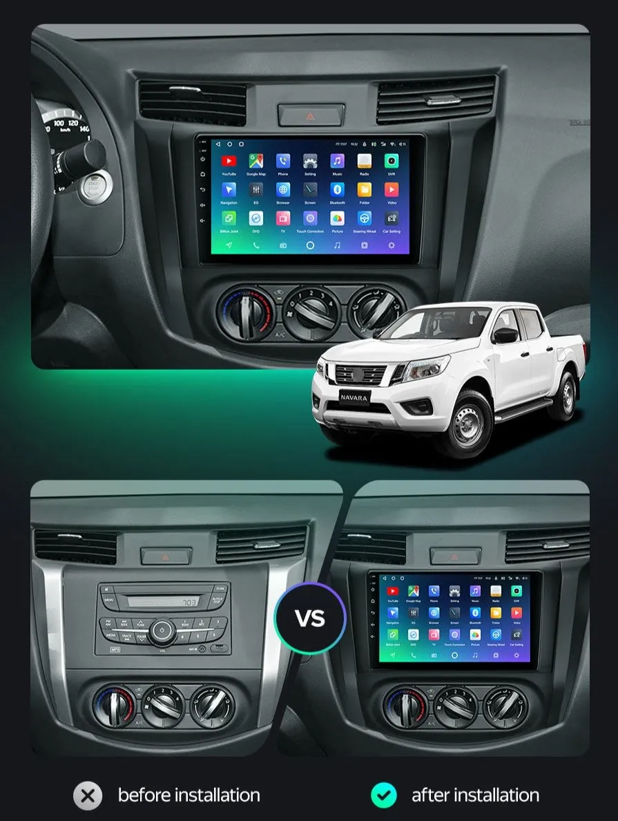 Car Dealz Premium Advanced 4G Data Model 10.2" Android 12.0 For Nissan Navara D23 IV 4 2014 - 2021