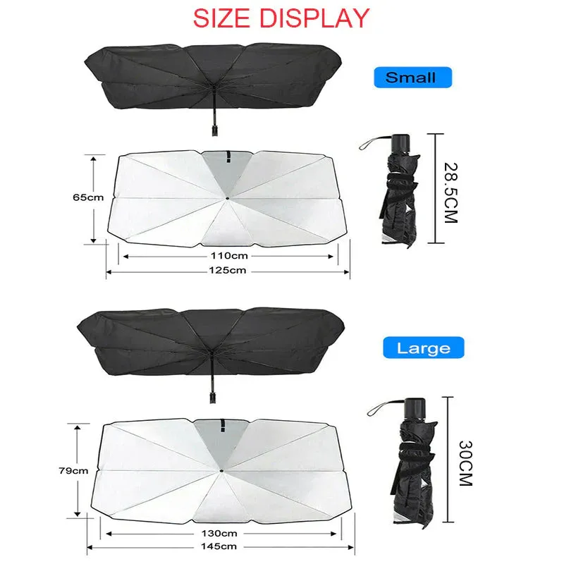 Car Front Window Sunshade Covers