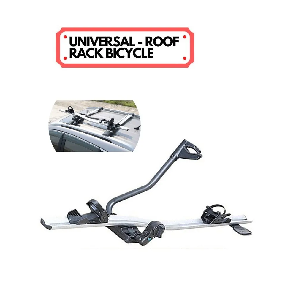 Car Roof Bike Rack, Bike Carrier Silver