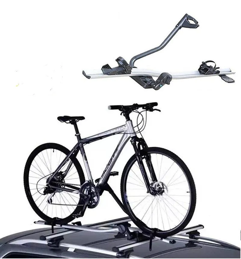 Car Roof Bike Rack, Bike Carrier Silver