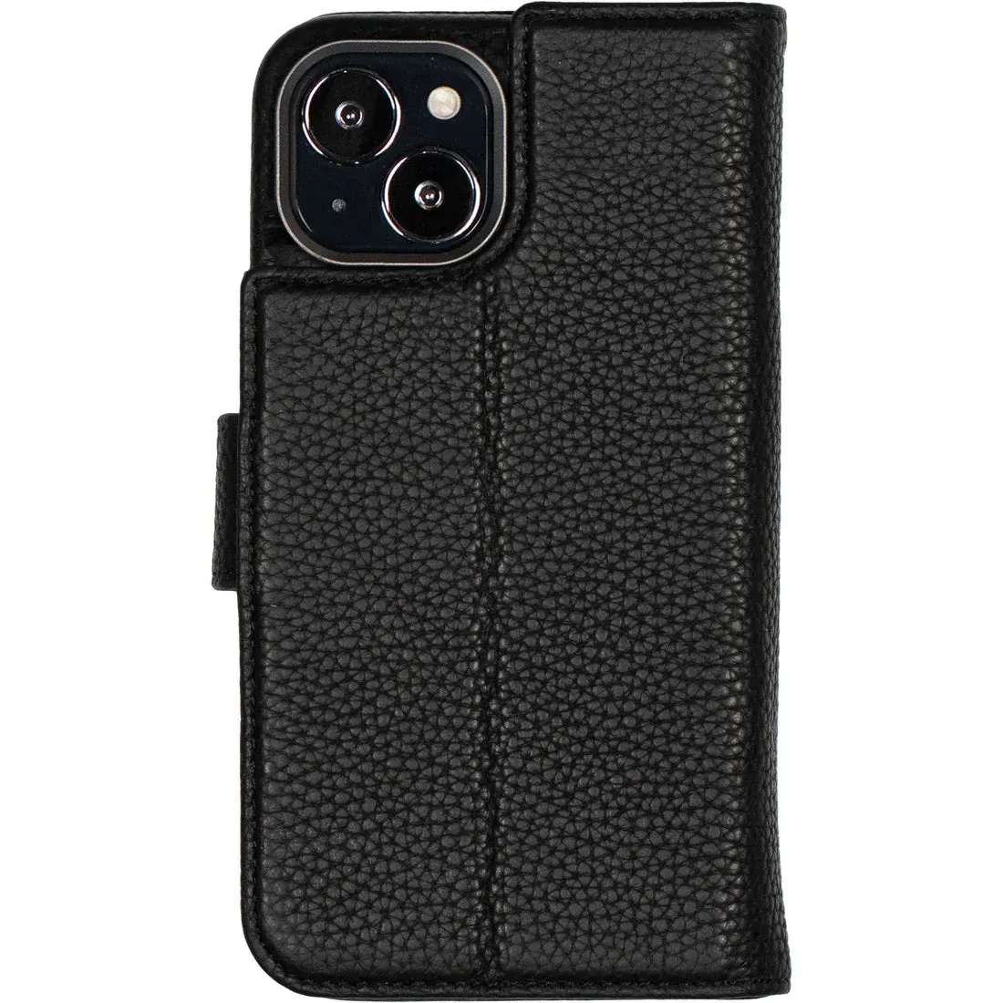 Carson iPhone 14 Plus Wallet Case, Pebble Black