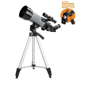 Celestron Travel Scope 70 DX Portable Refractor Telescope w/Smartphone Adapter - 22035