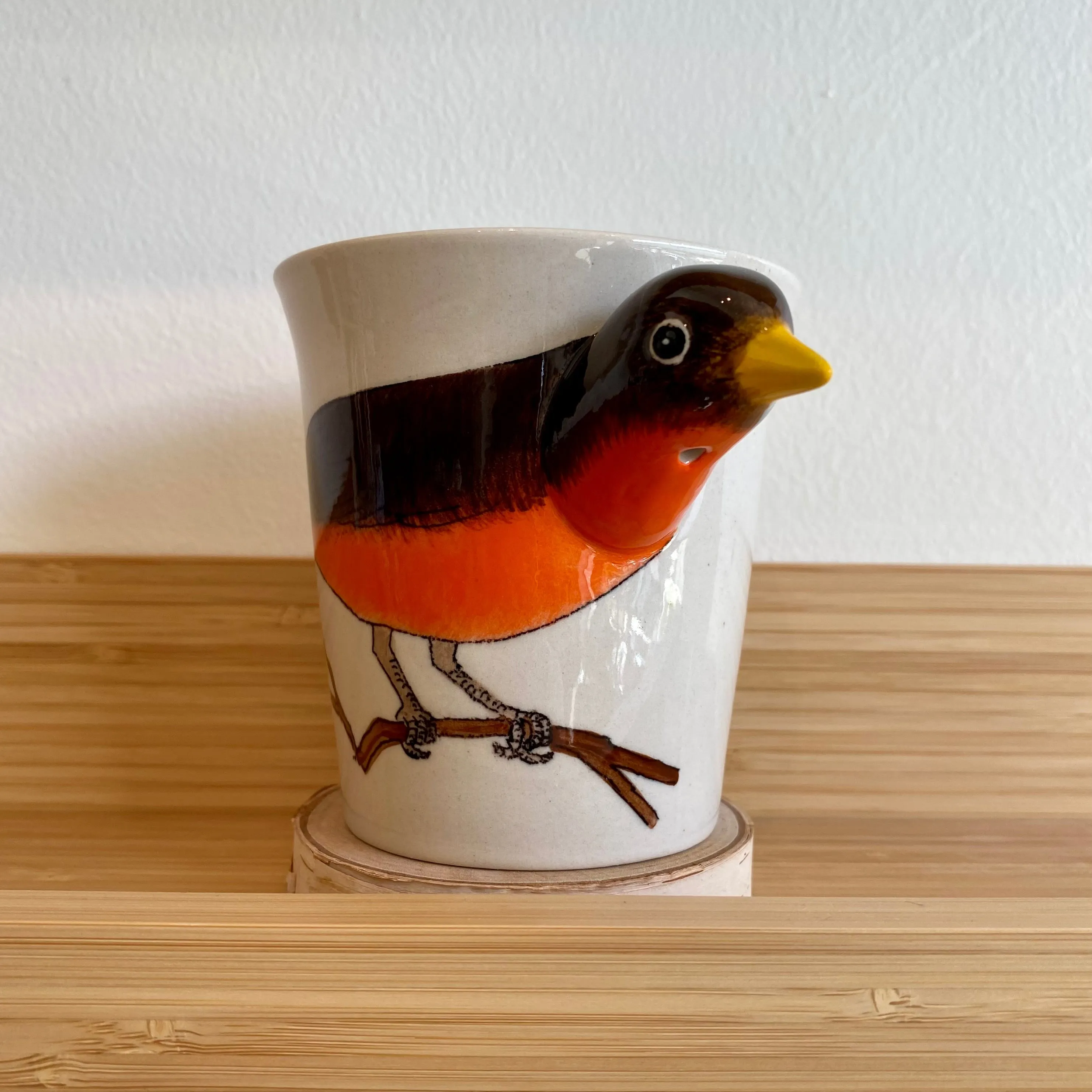 Ceramic Animal Mugs | Birds