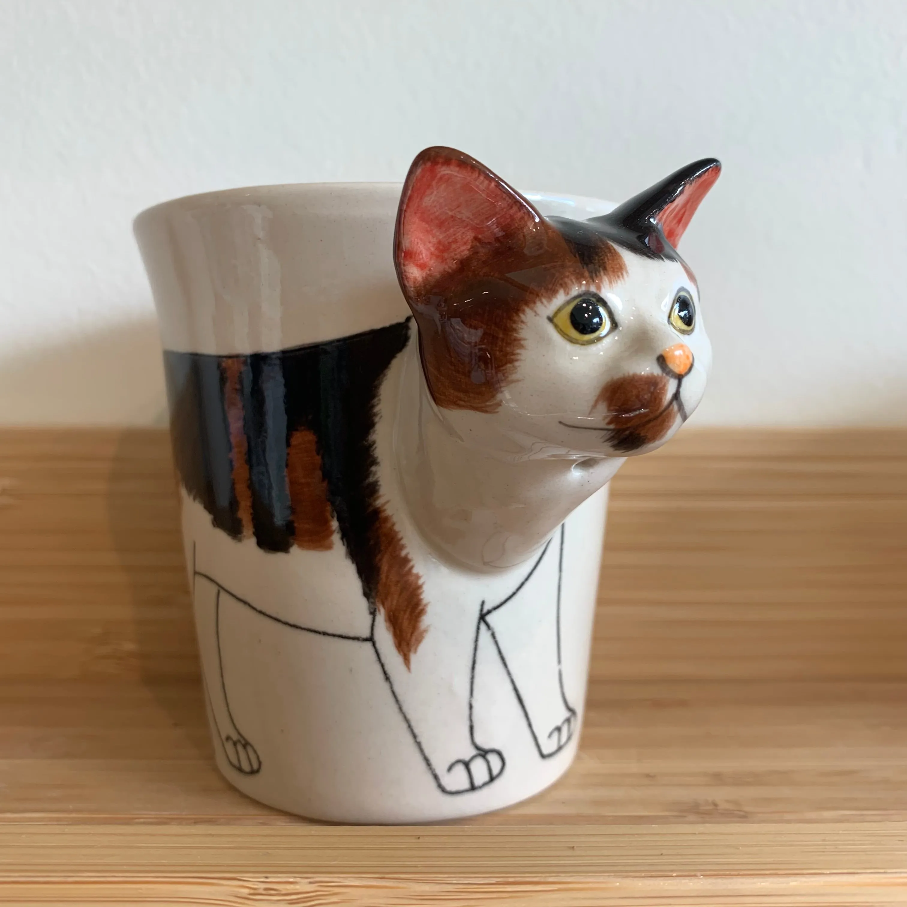 Ceramic Animal Mugs | Cats