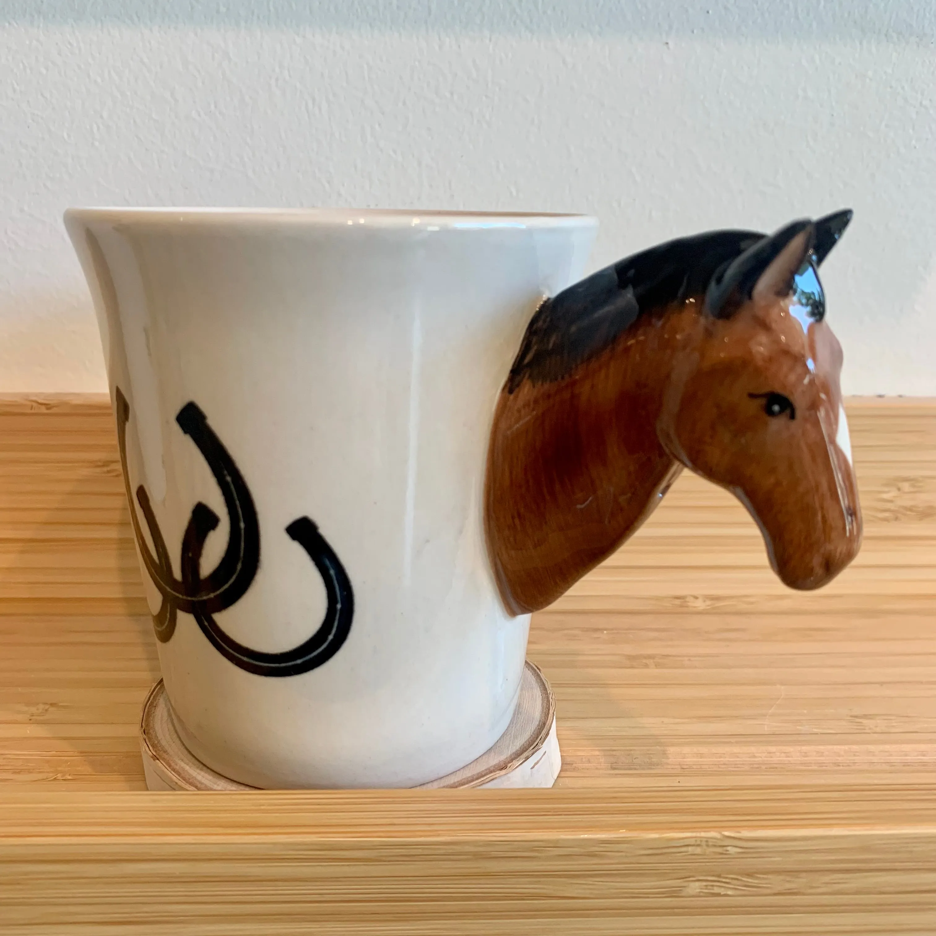 Ceramic Animal Mugs | Horses