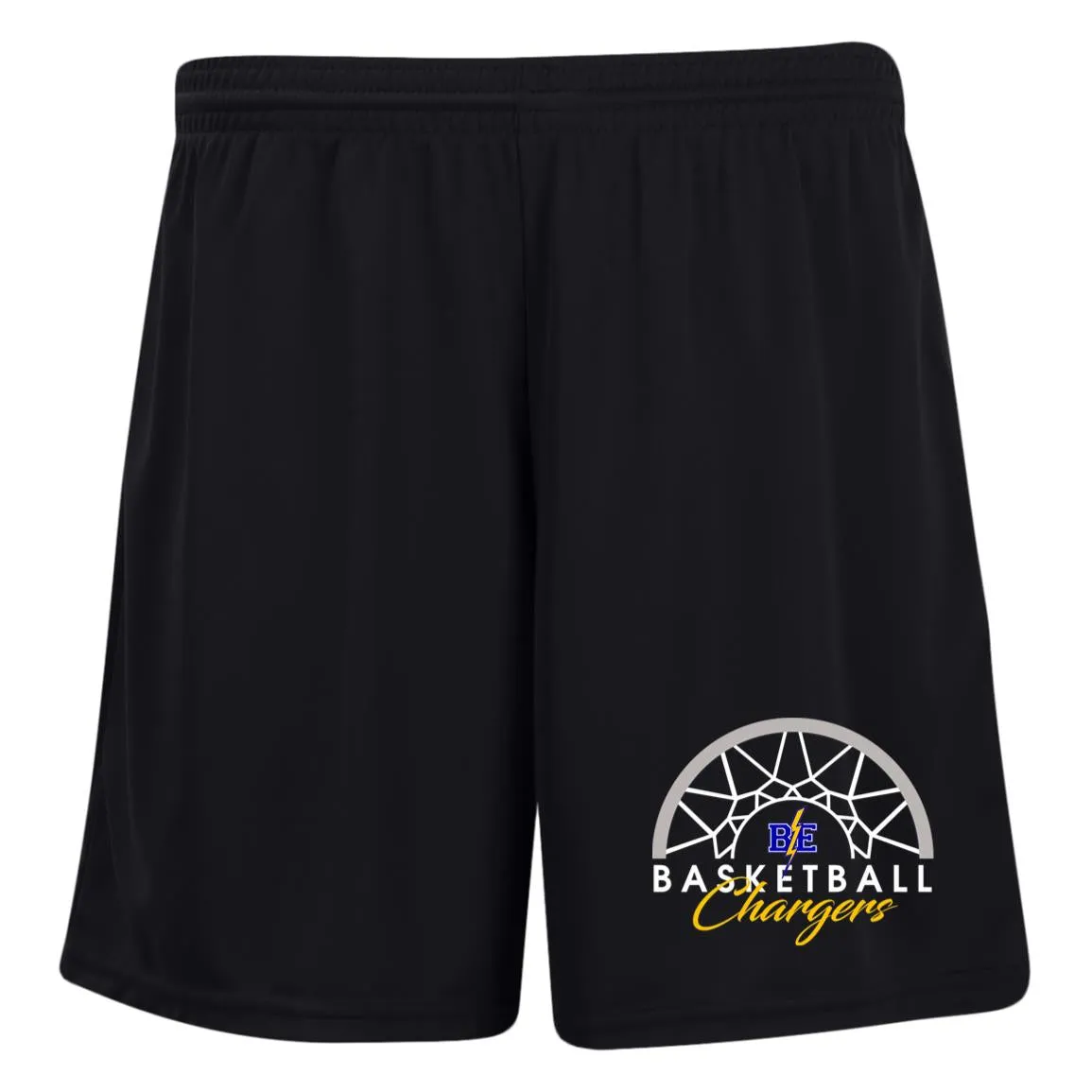 Chargers Basketball - Ladies' Moisture-Wicking 7 inch Inseam Training Shorts