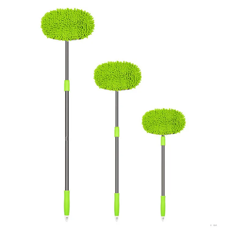 Chenille Three-Section Wax Brush Car Wax Duster Car Chenille Cleaning Brush Car Retractable Cleaning Brush