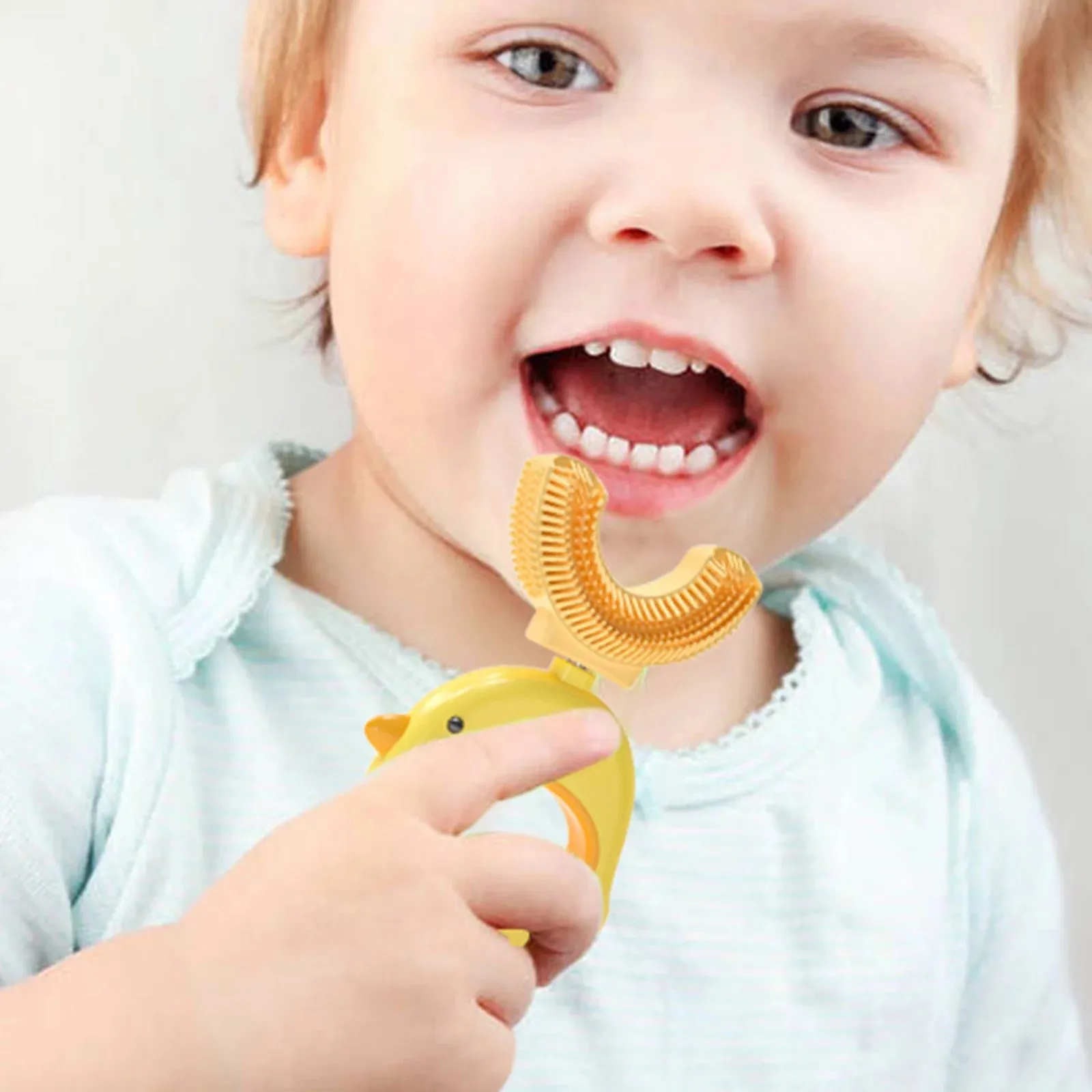 Chick U-Shaped Sensory Toothbrush