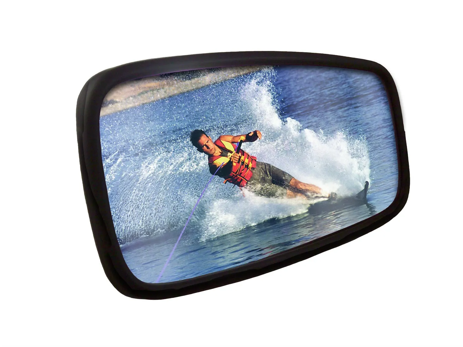 Cipa USA 01300 CIPA Comp™ Boat Mirror; 7 in. x 14 in.; Convex Head Only;