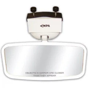 Cipa USA 11071 Concept II™ Boat Mirror; 4 in. x 8 in.; Convex White;