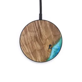 Circle Burl Wood Wireless Charger - Keri (Maple Burl, 614754)