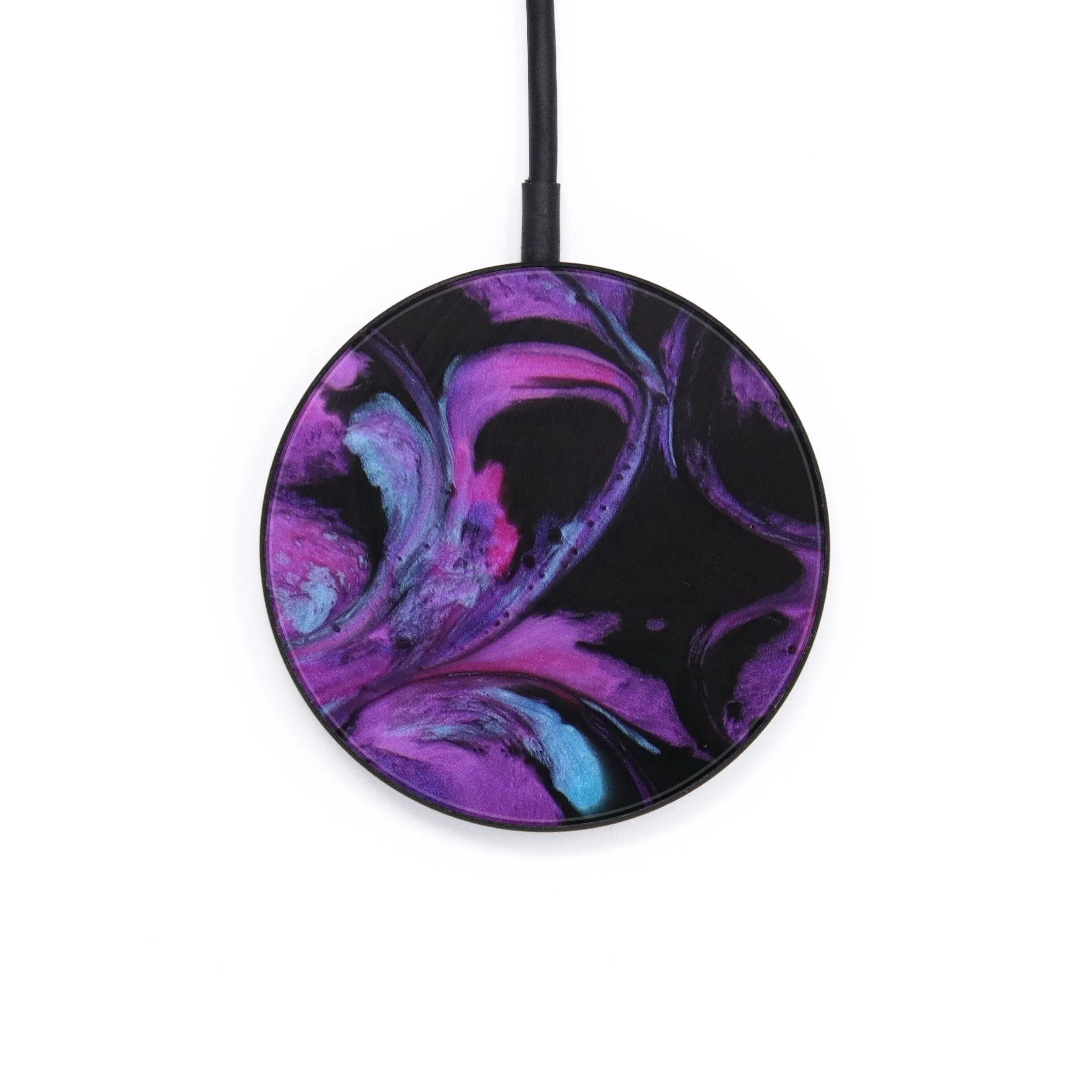 Circle ResinArt Wireless Charger - Judi (Purple, 614861)