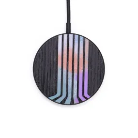 Circle Wood Resin Wireless Charger - Chuck (Retro, 634927)