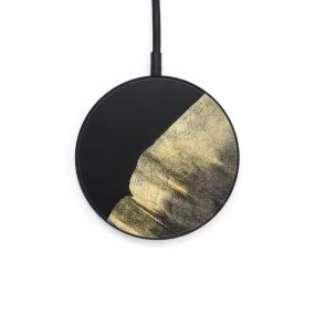 Circle Wood Wireless Charger - Adrianna (Pure Black, 726589)