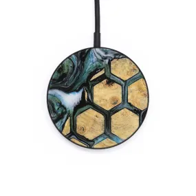 Circle Wood Wireless Charger - Daphine (Pattern, 736181)