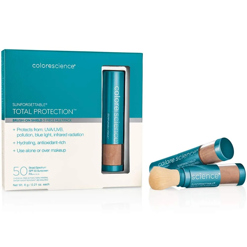 Colorescience Sunforgettable Total Protection Brush-on Shield SPF 50 Multi-Pack