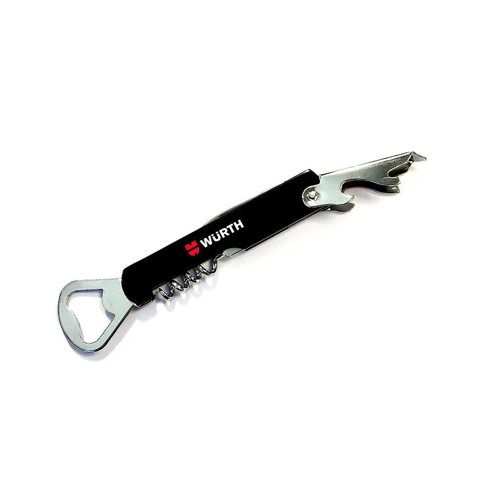 Corkscrew Bottle Opener & Knife