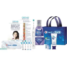 Crest®   Oral-B® Genius X™ Professional Ortho Essentials Power Toothbrush Bundle