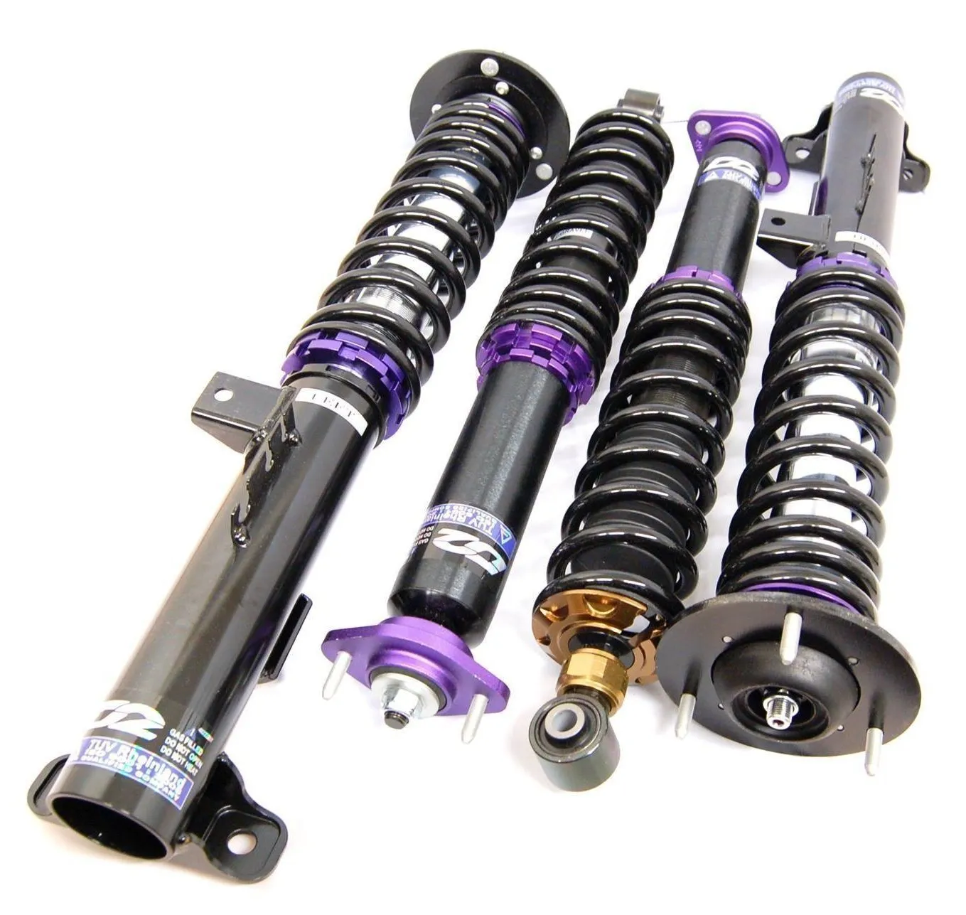 D2 Racing RS Coilovers Mitsubishi Lancer ES/GTS/Ralliart (07-17) w/ Front Camber Plates