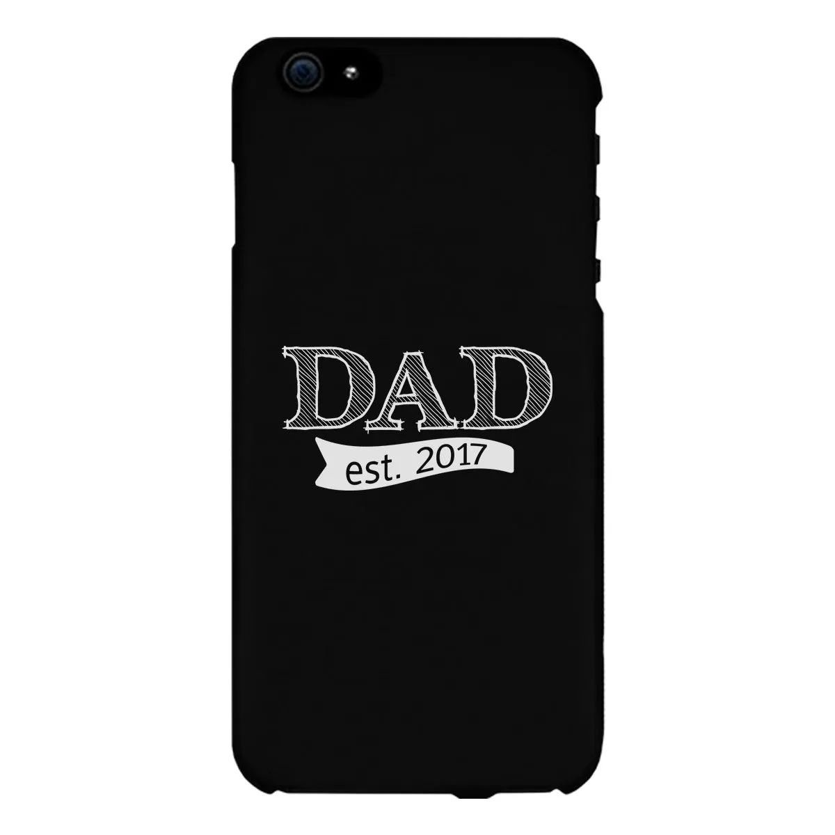 Dad Est 2017 Black iPhone 4 Case