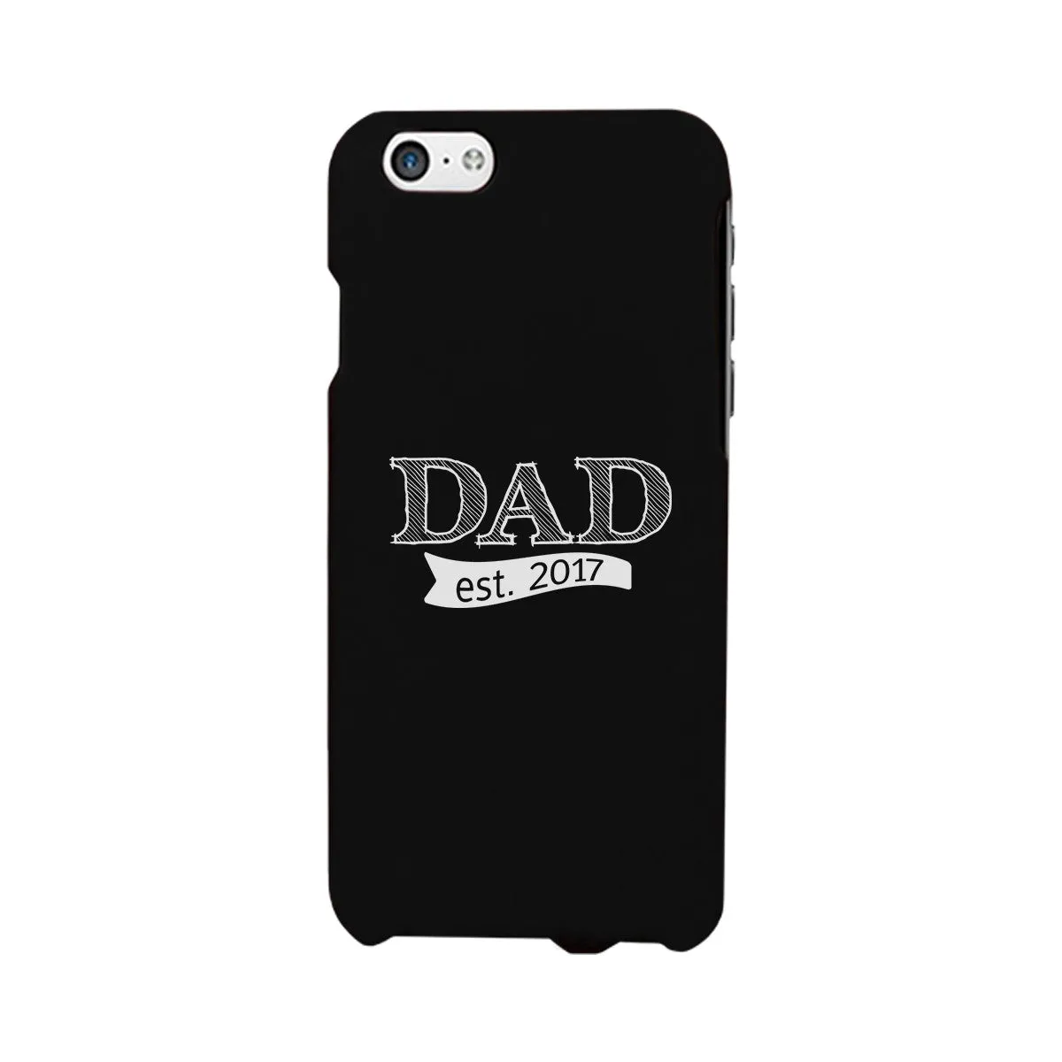 Dad Est 2017 Black iPhone 4 Case