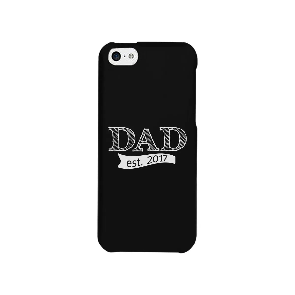 Dad Est 2017 Black iPhone 4 Case