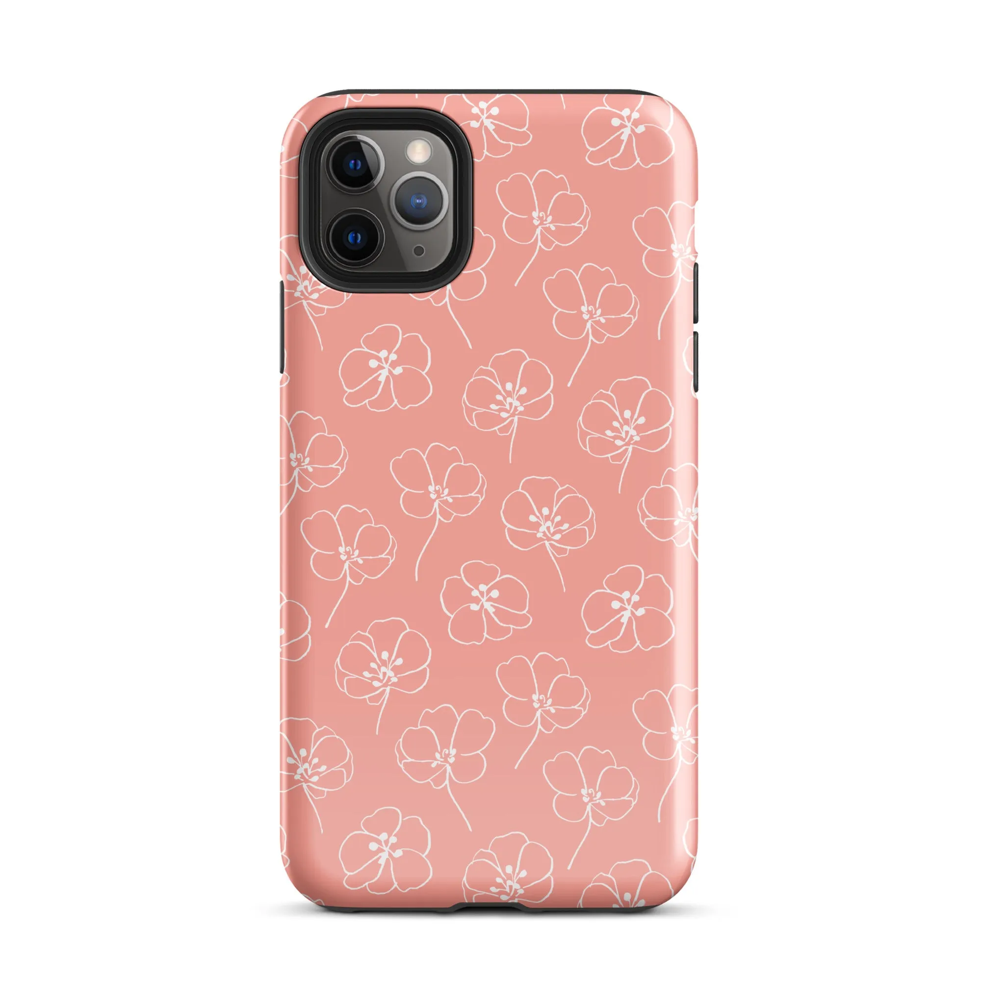 Doodle Blossom Design Premium iPhone Case