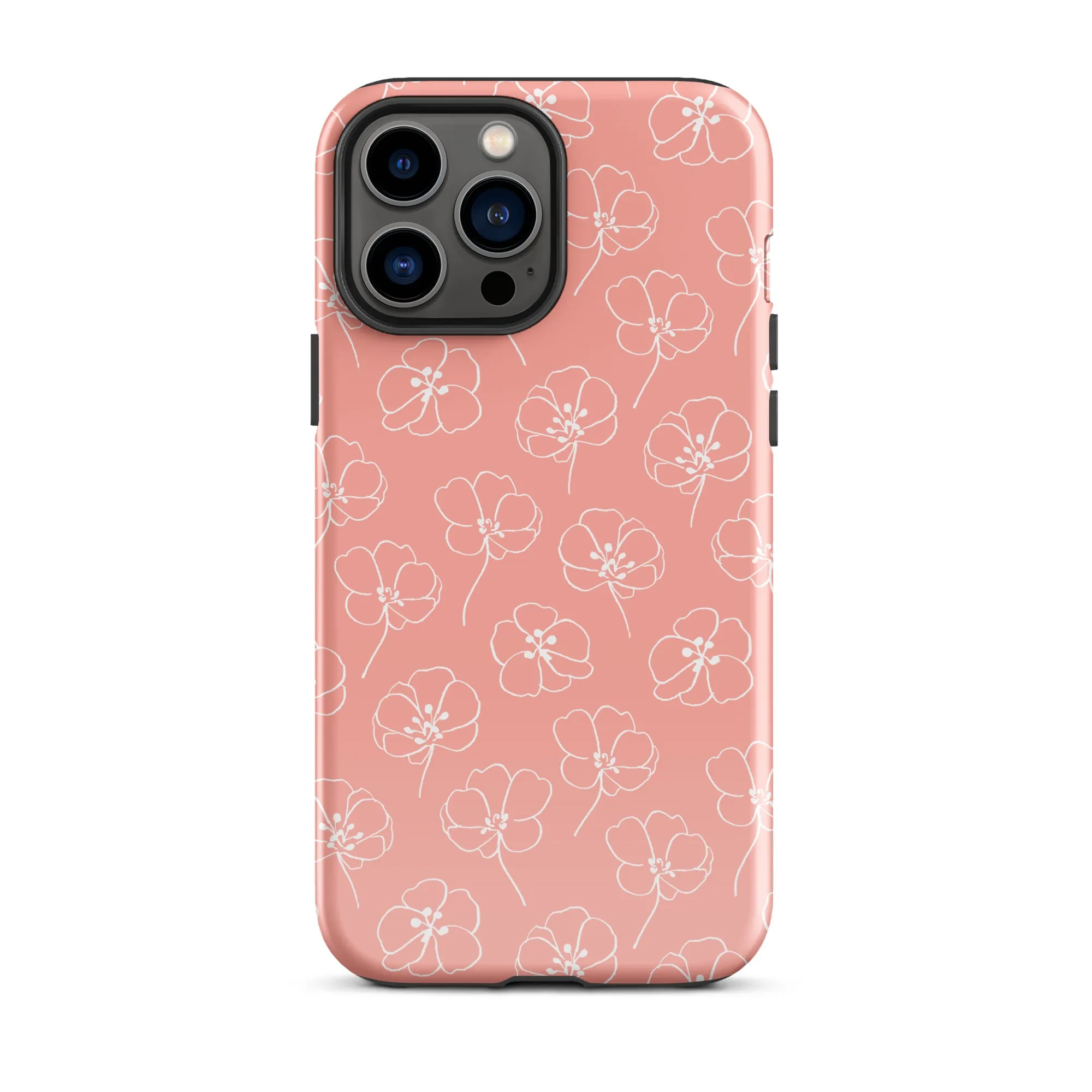 Doodle Blossom Design Premium iPhone Case