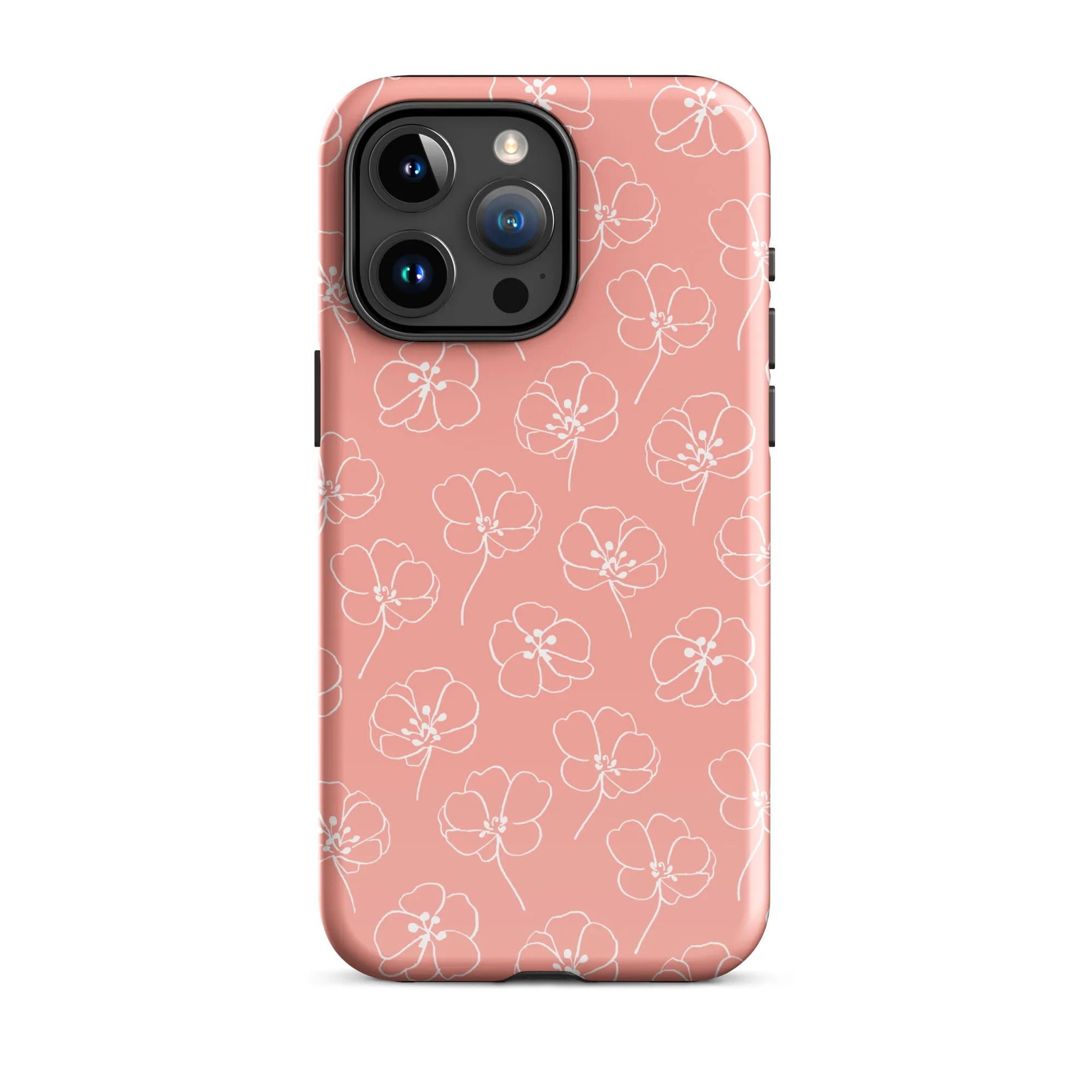 Doodle Blossom Design Premium iPhone Case