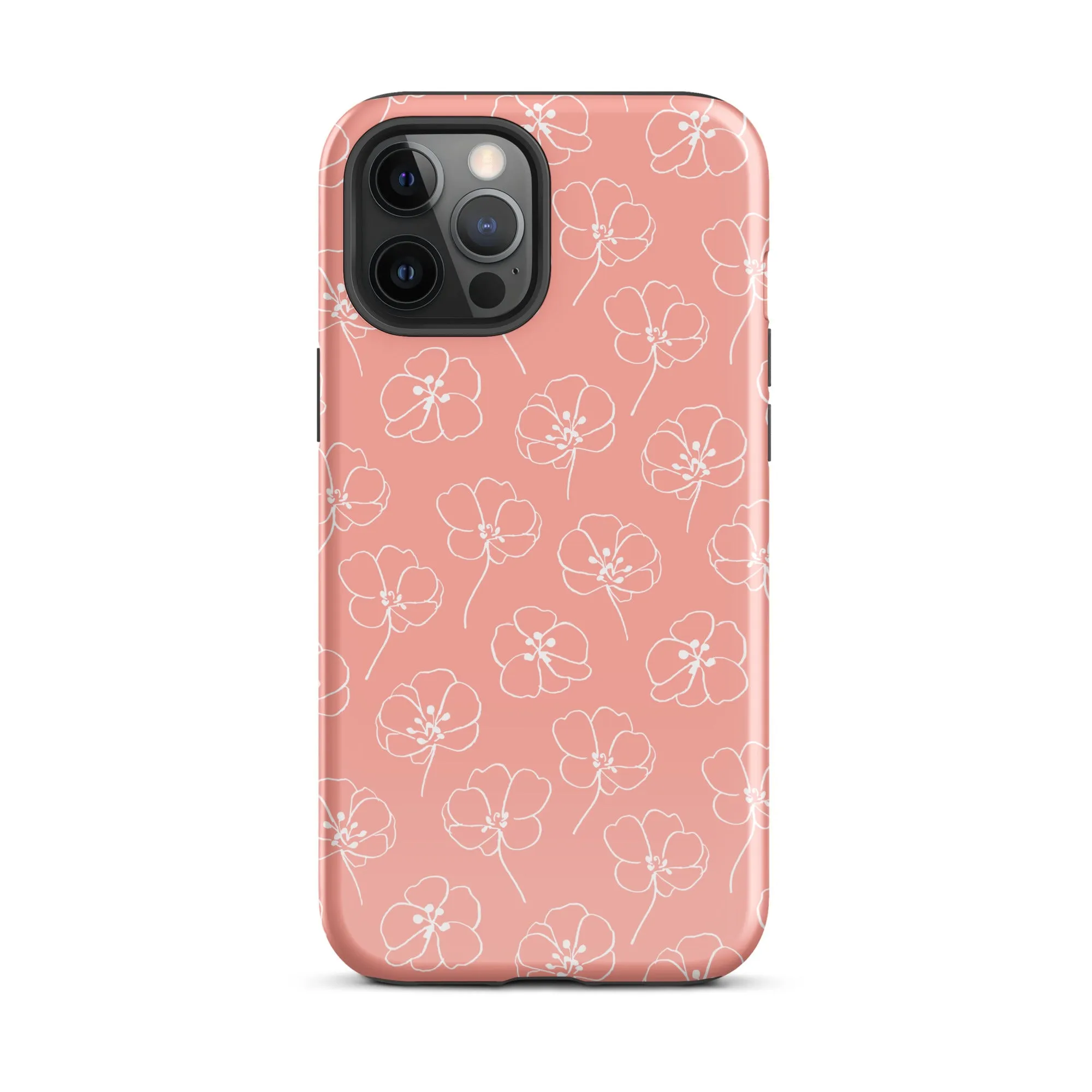 Doodle Blossom Design Premium iPhone Case