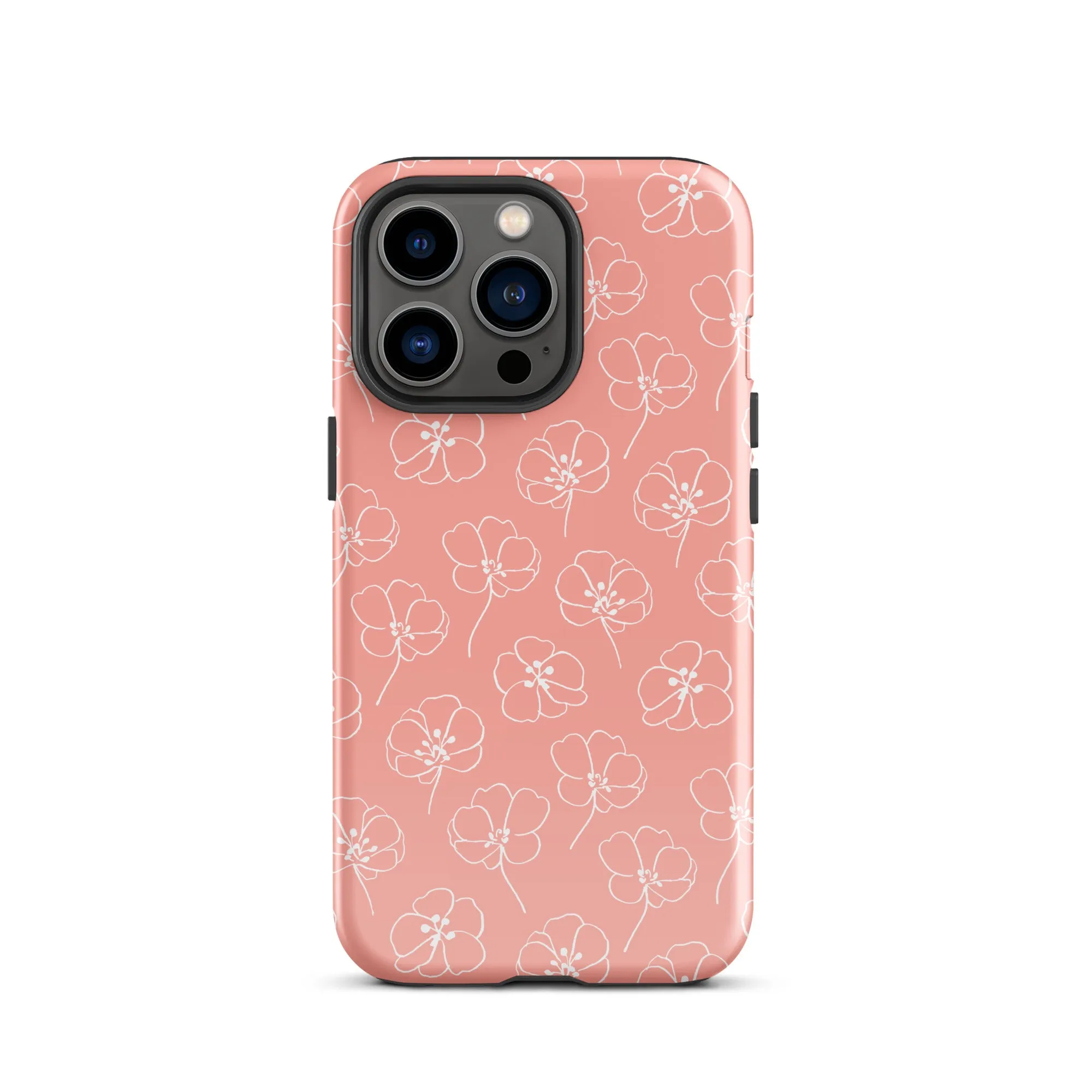 Doodle Blossom Design Premium iPhone Case